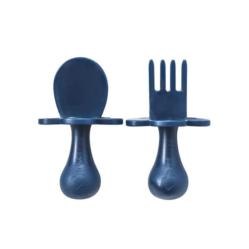 Fork & Spoon Set - Stage 2 (Navy)