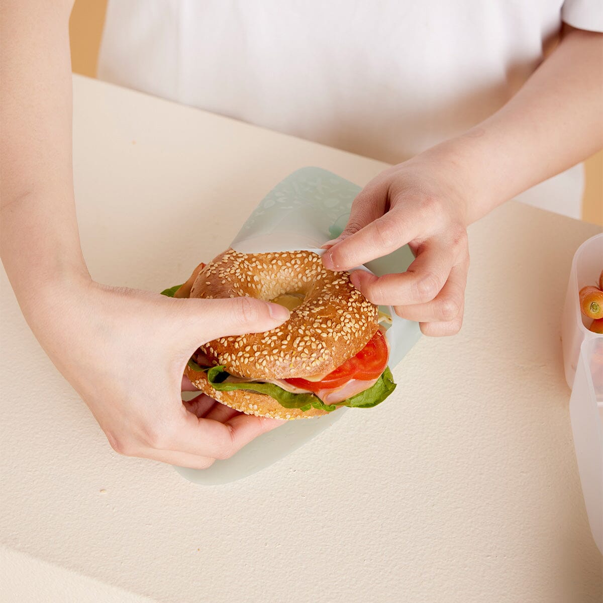 Silicone Lunch Pocket (Ocean)