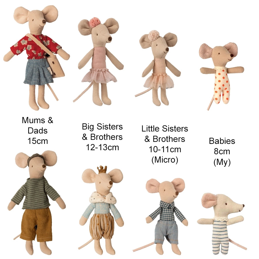 Twin Baby Mice in Matchbox - MY