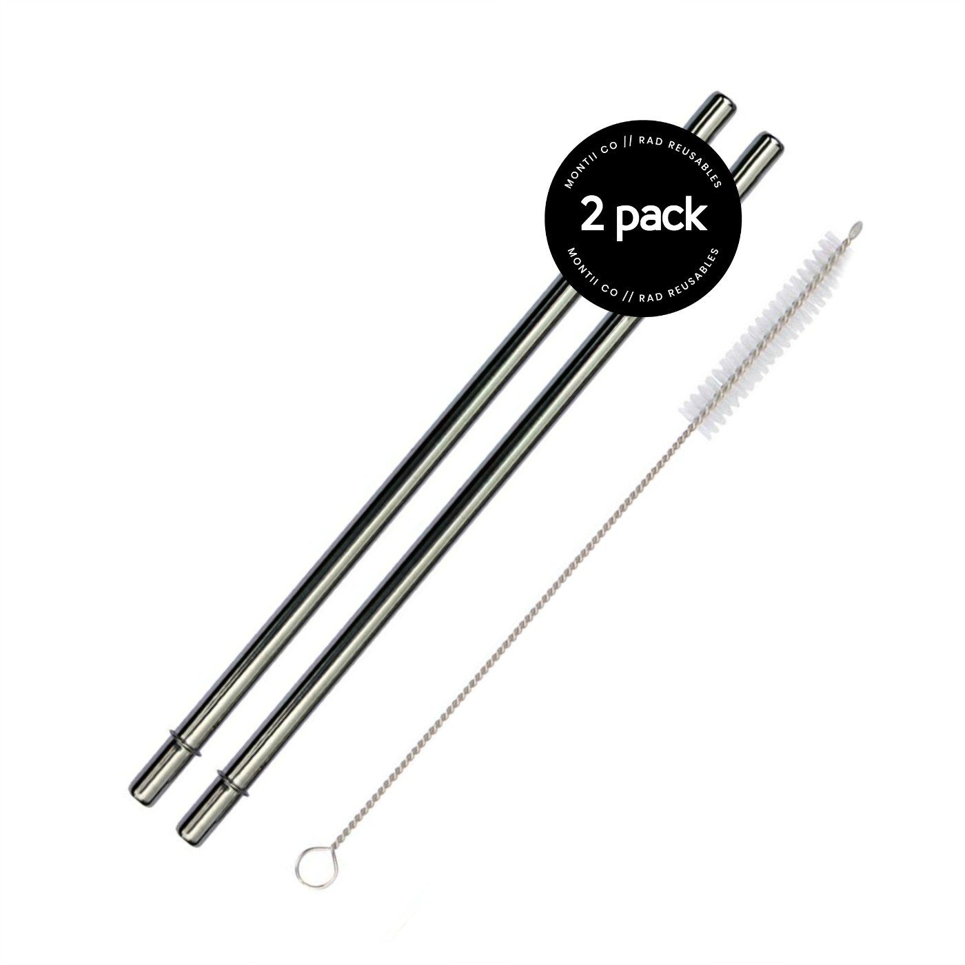 Stainless Steel Straws (2 Pack)