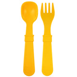 Fork and Spoon (Sunny Yellow)