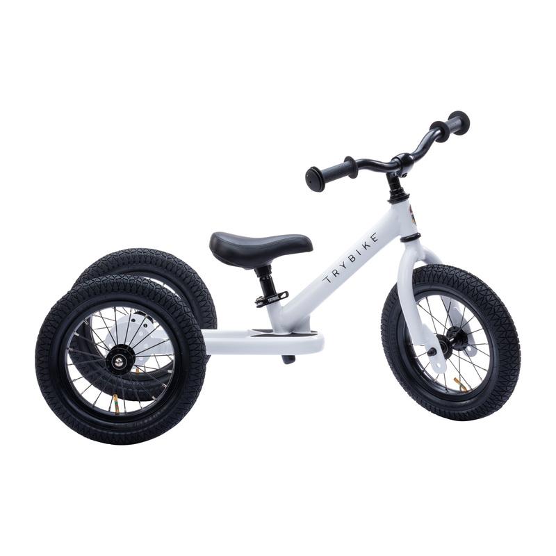 Steel 2 in 1 Trybike (White)