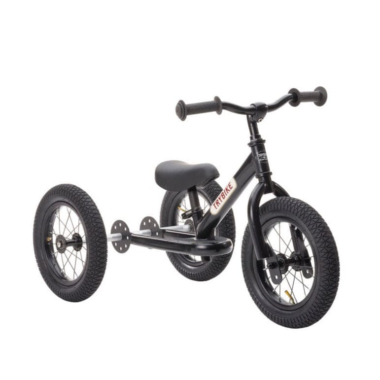 Steel 2 In 1 Trybike (Black)