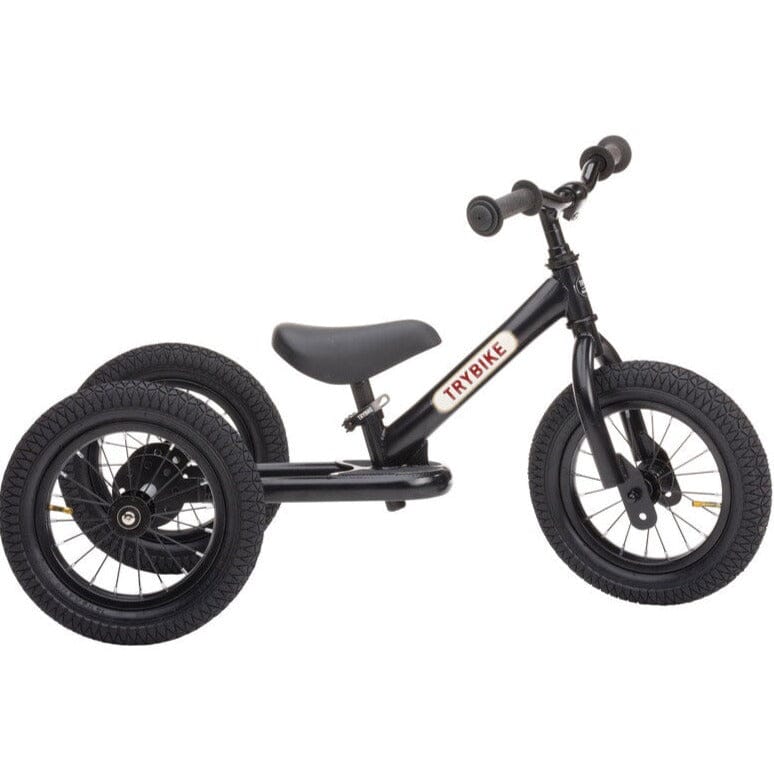 Steel 2 In 1 Trybike (Black)