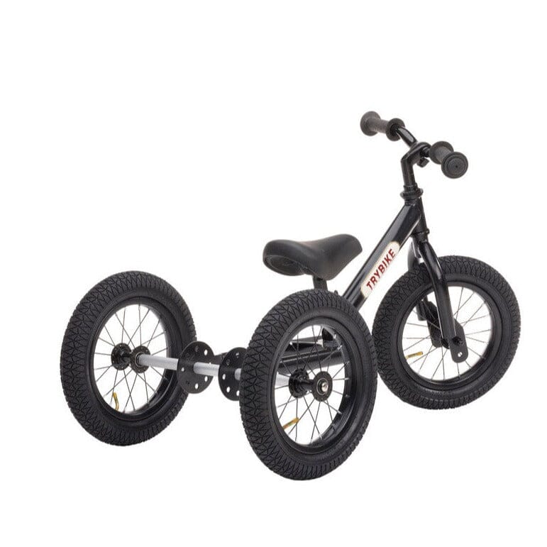 Steel 2 In 1 Trybike (Black)