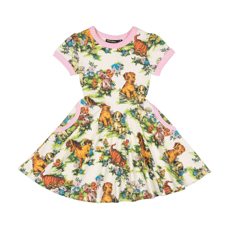 Country Life SS Ringer Waisted Dress