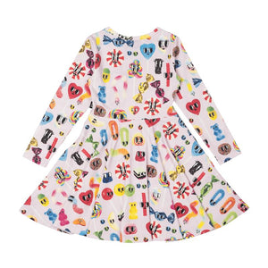CANDYLAND WAISTED DRESS