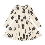 GUITAR BEAR WAISTED DRESS