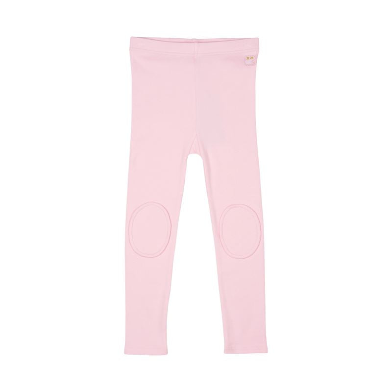 LIGHT PINK KNEE PATCH TIGHTS