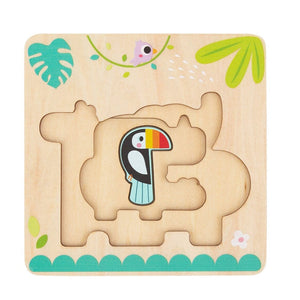 Multi Layered Puzzle (Jungle Animals)