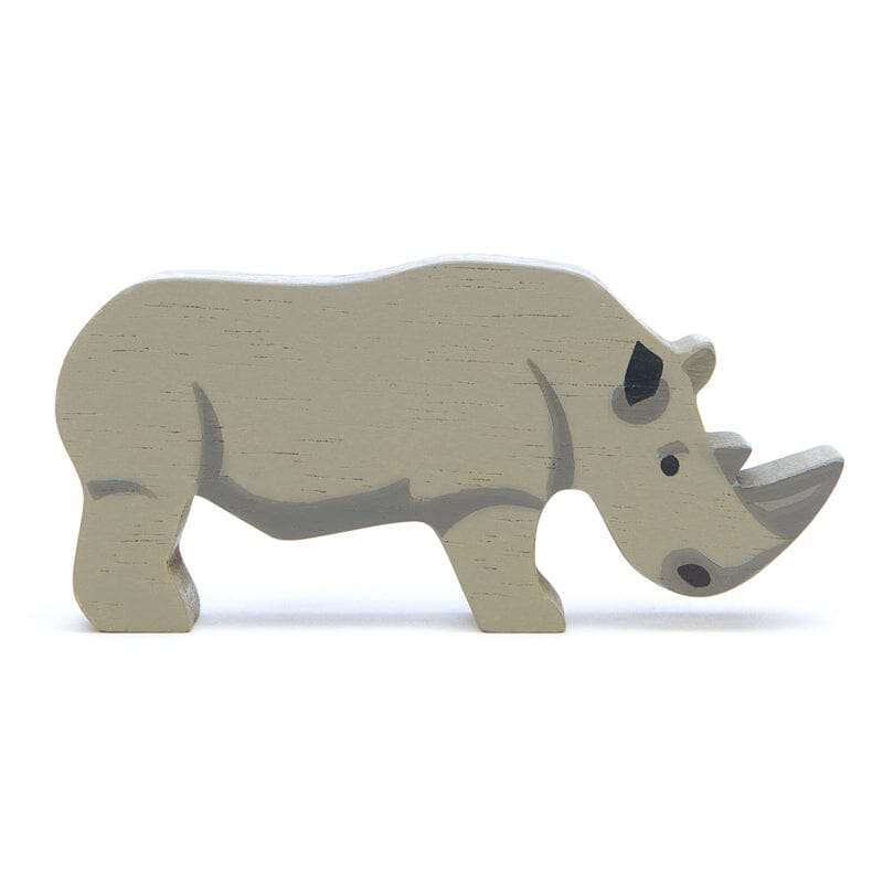 Safari Wooden Animal (Rhinoceros)