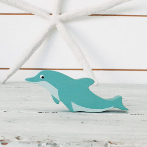 Coastal Wooden Animal (Dolphin)