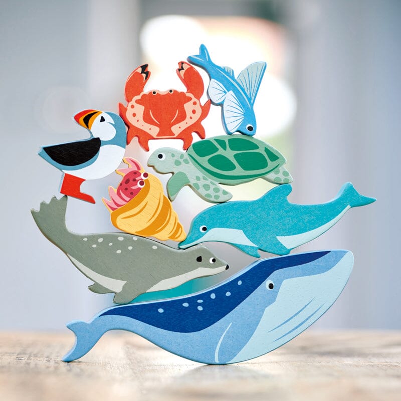 Coastal Wooden Animal (Whale)