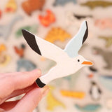 Coastal Wooden Animal (Seagull)