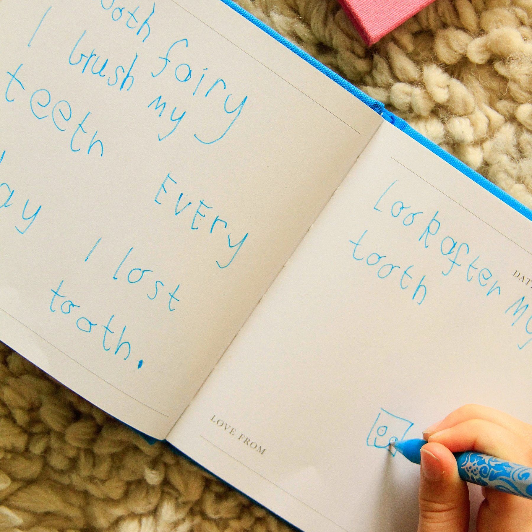 Tooth Fairy Letters (Blue)