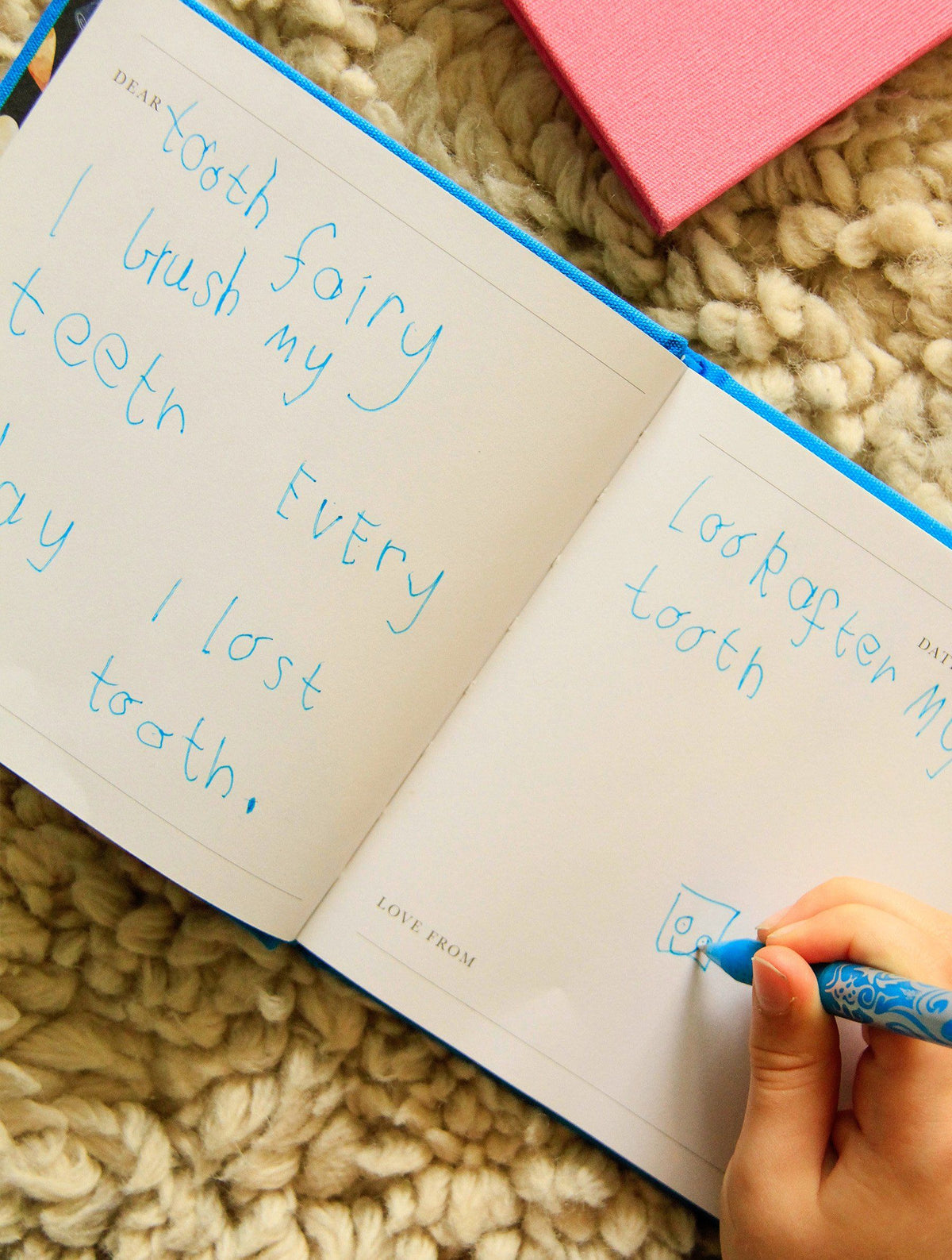 Tooth Fairy Letters (Blue)