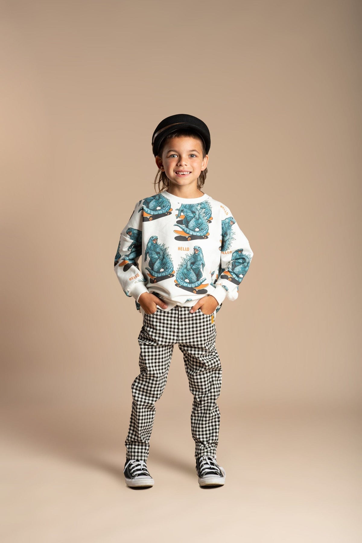 HELLO DINO SWEATSHIRT