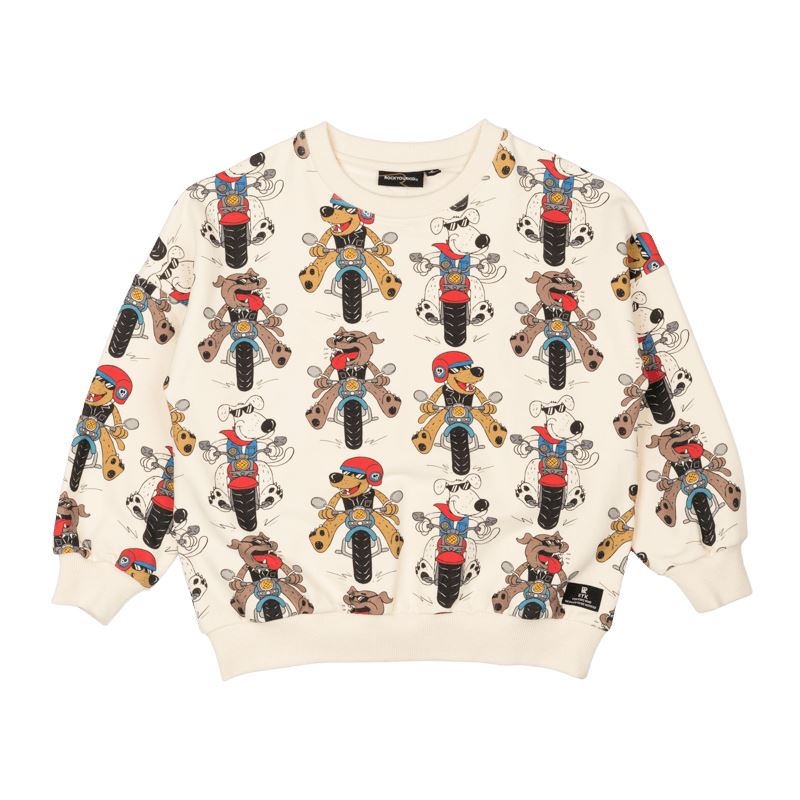PUPS ON BIKES SWEATSHIRT