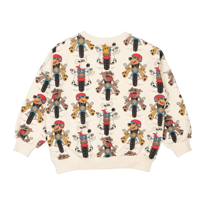 PUPS ON BIKES SWEATSHIRT