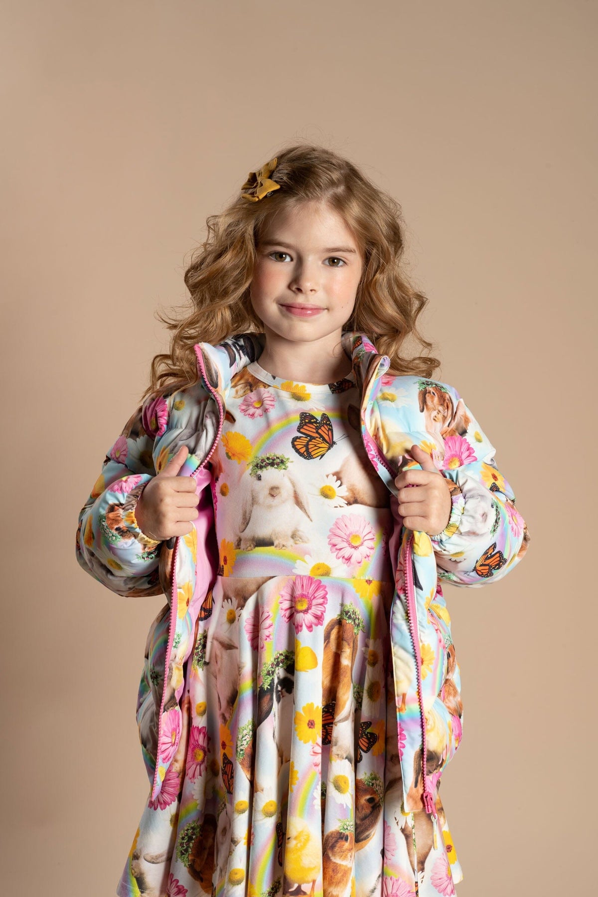 EASTER PARADE PUFF PADDED JACKET WITH LINING
