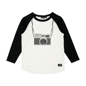 SAY CHEESE LONG SLEEVE BOXY FIT T-SHIRT