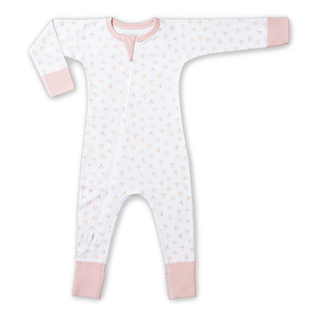 Urchin Posies Zip Romper