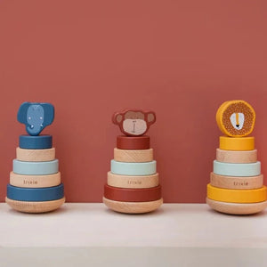 Wooden Stacking Toy - Mr Lion
