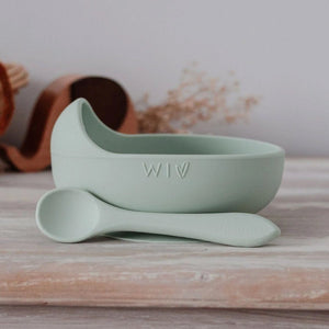 Wild Silicone Bowl Set (Sage)
