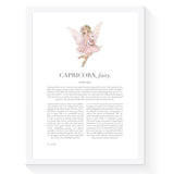 Fairy Zodiac A4 Print (Capricorn)