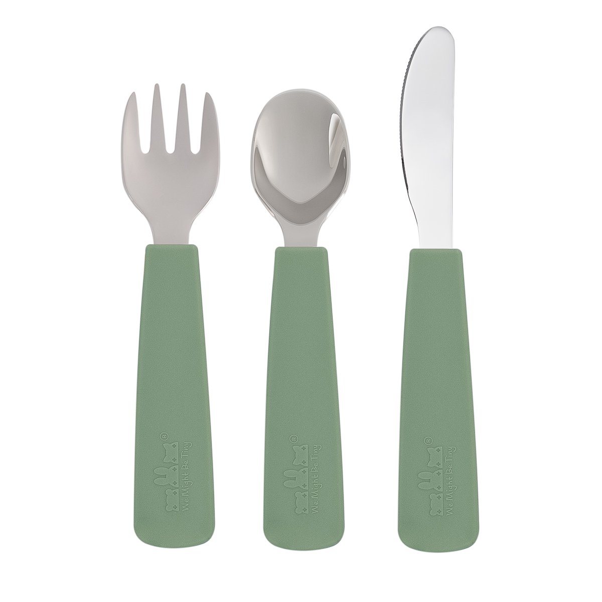 Toddler Feedie Cutlery Set (Sage)