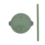 Sippie Lid & Mini Straw (Sage)