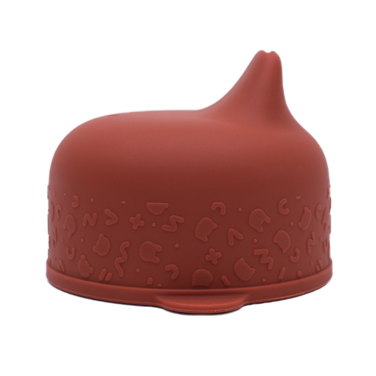 Sippie Lid & Mini Straw (Rust)