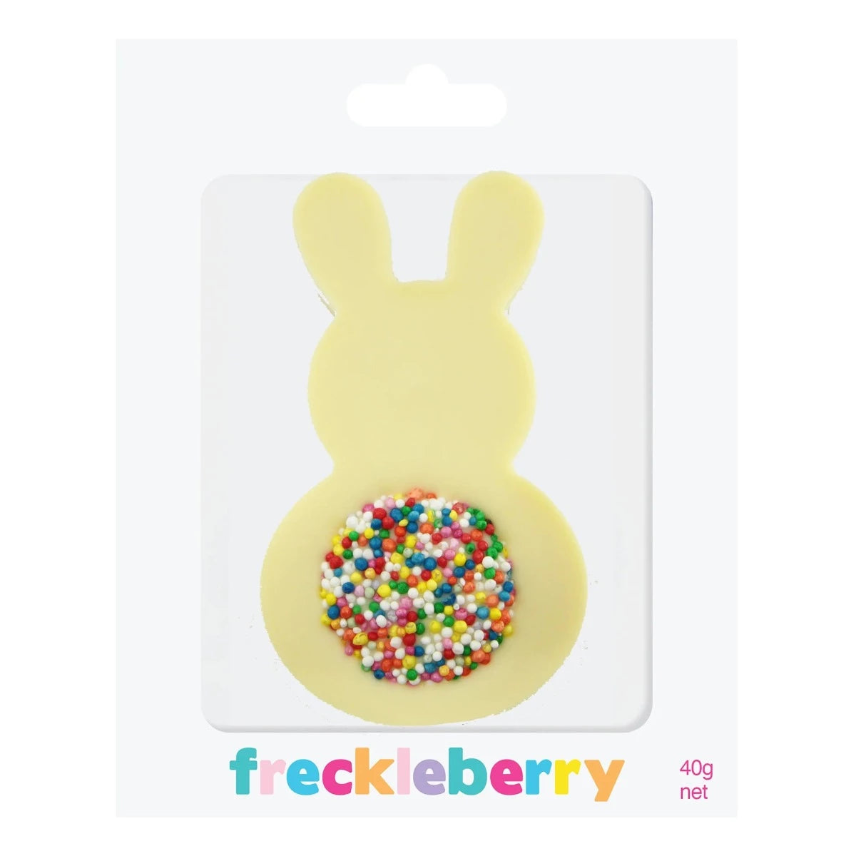 Easter 2023 Bunny Multi Freckle Tail (White Choc)
