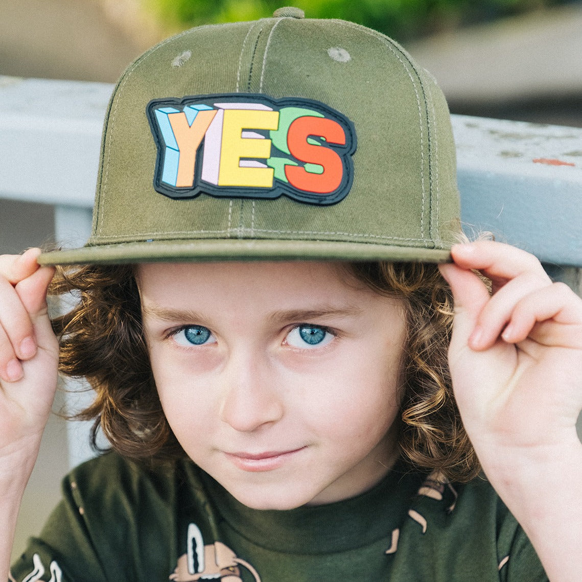 YES Hip Hop Cap Kawaii Kids