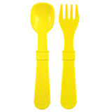 Fork and Spoon (Yellow)