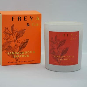 Sandalwood & Saffron Candle