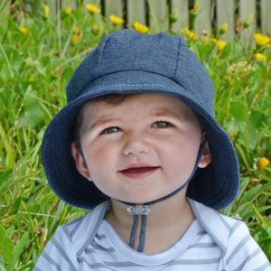 Baby Bucket Hat UPF50 (Denim)