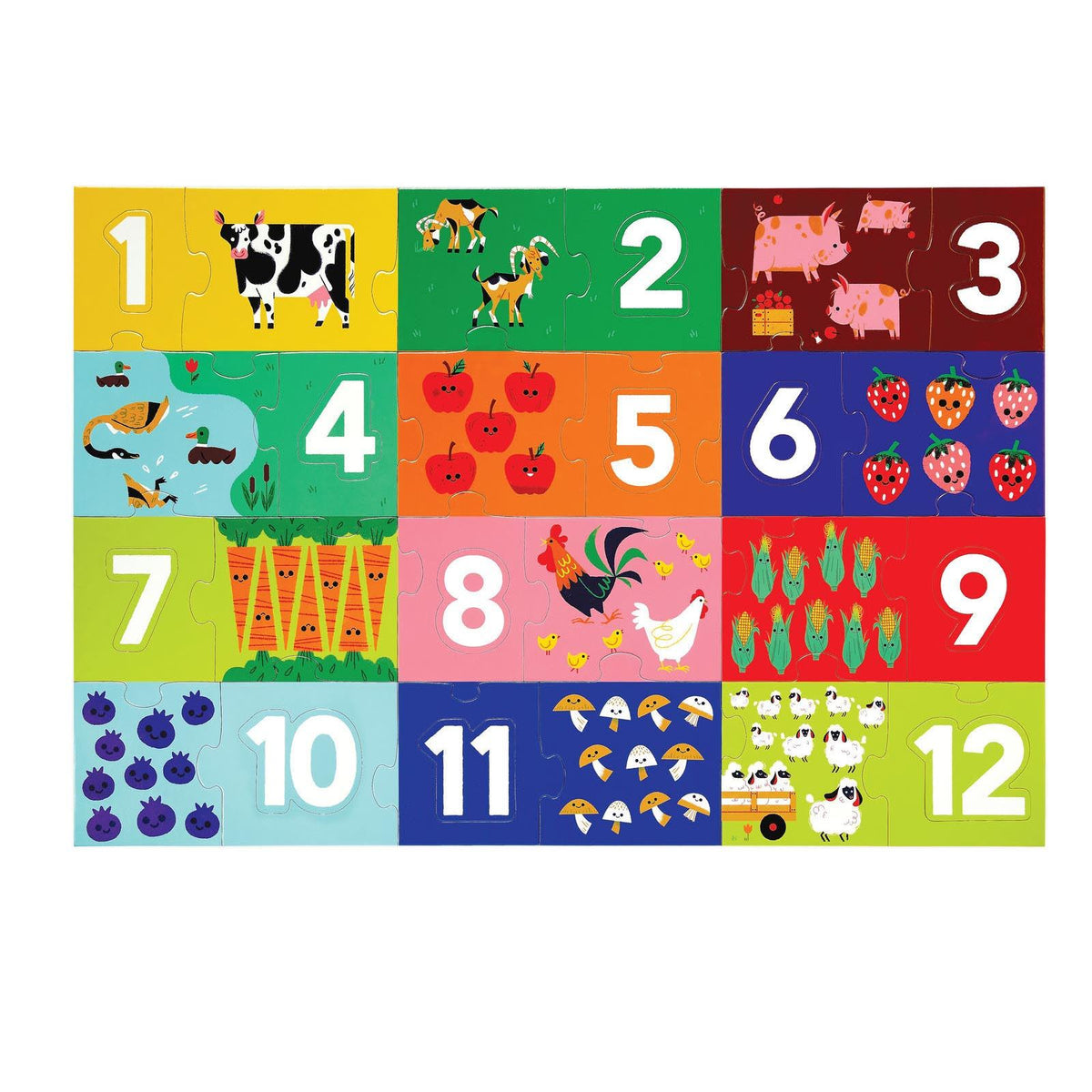 Barnyard 123 Puzzle (36 Pieces)