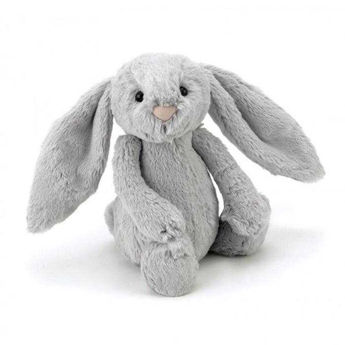 Bashful Silver Bunny (Medium)