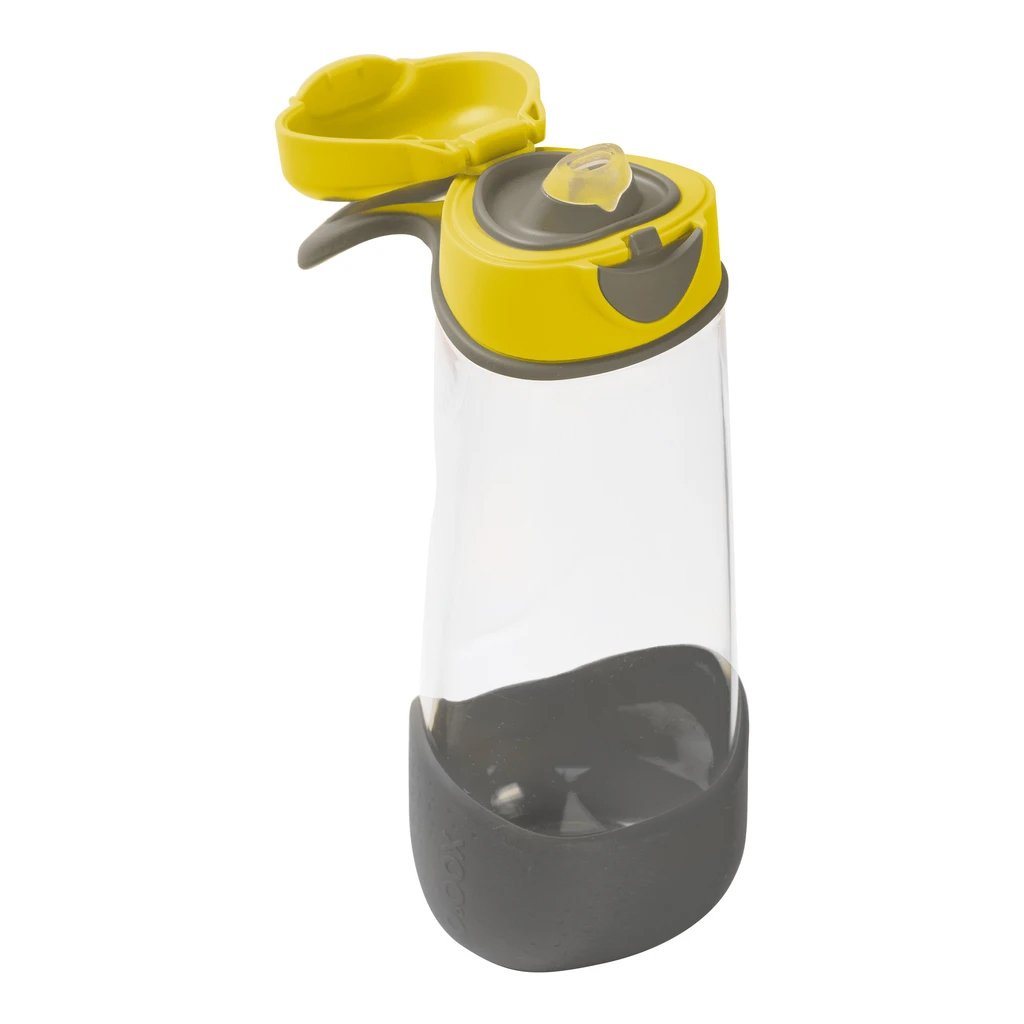 Sport Spout Drink Bottle 600ml (Lemon Sherbet)