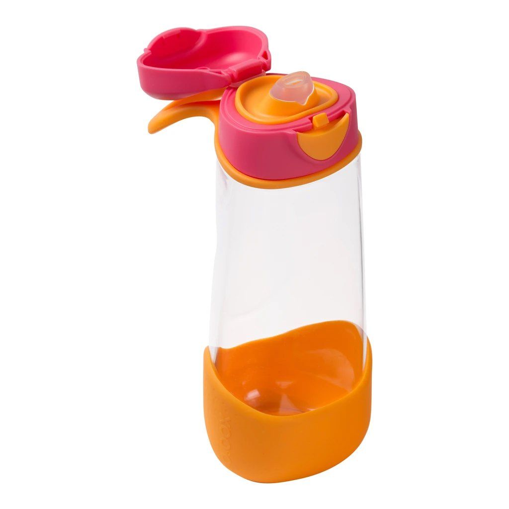 Sport Spout Drink Bottle 600ml (Strawberry Shake)