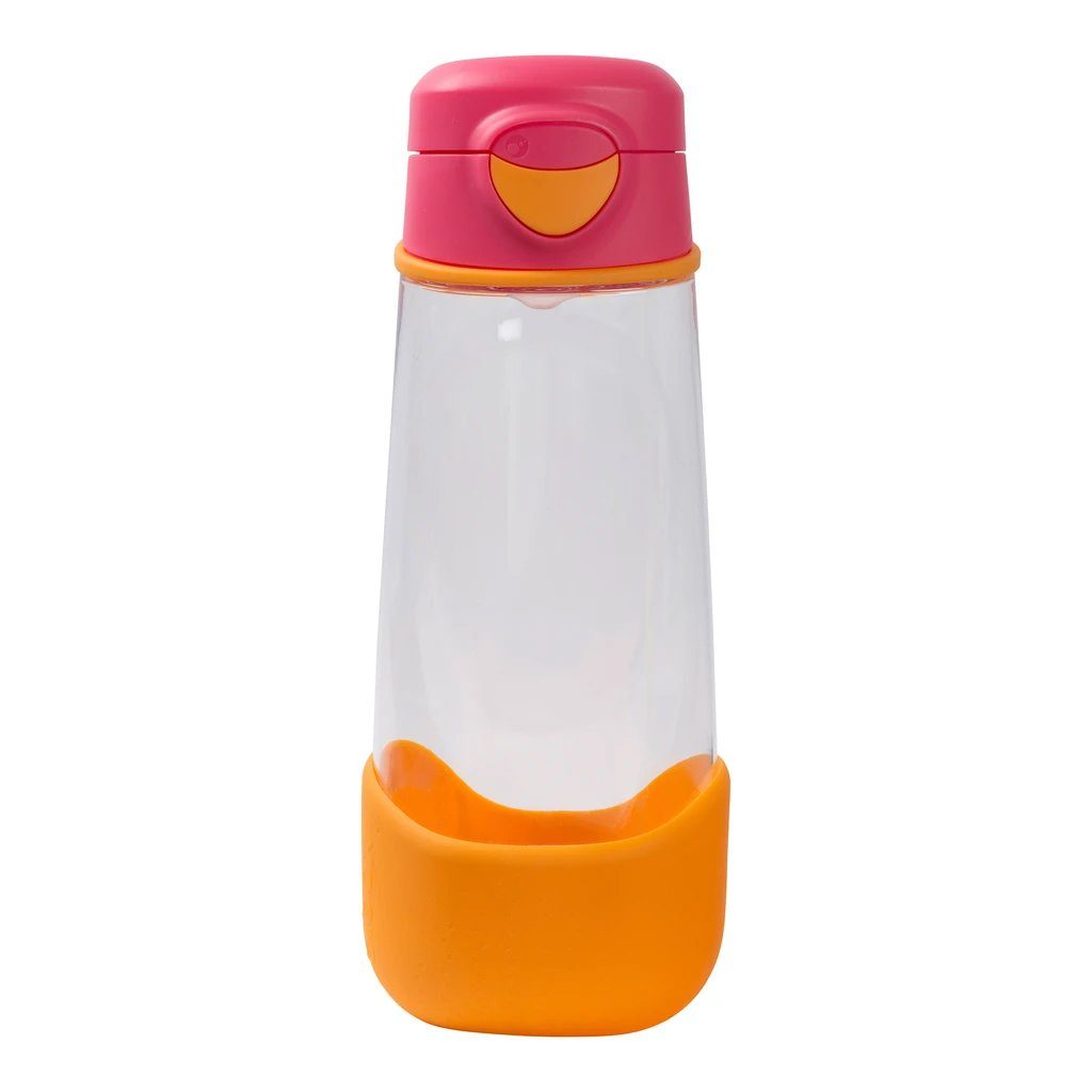 Sport Spout Drink Bottle 600ml (Strawberry Shake)