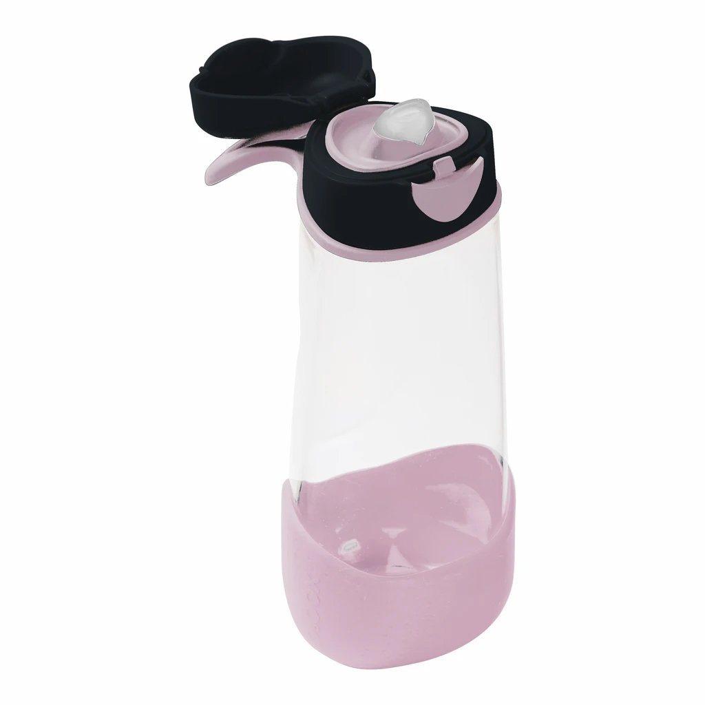 Sport Spout Drink Bottle 600ml (Indigo Rose)