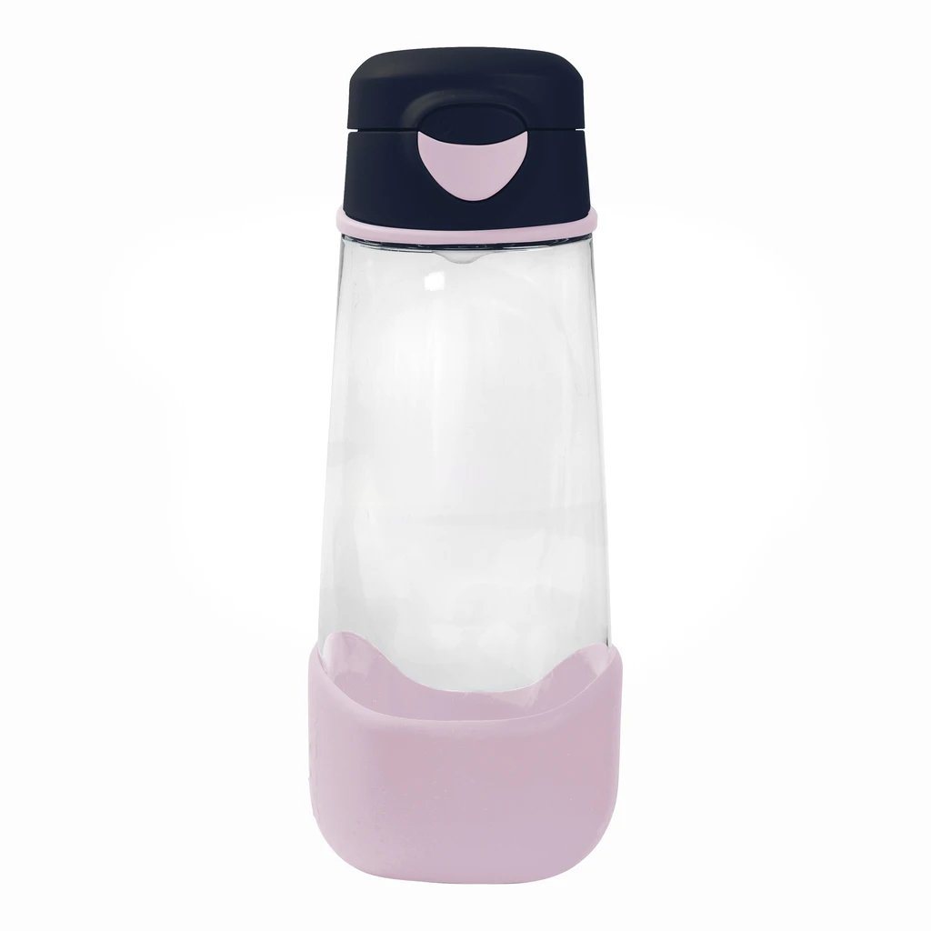 Sport Spout Drink Bottle 600ml (Indigo Rose)