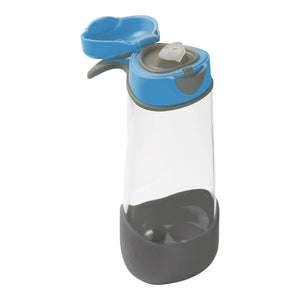 Sport Spout Drink Bottle 600ml (Blue Slate)