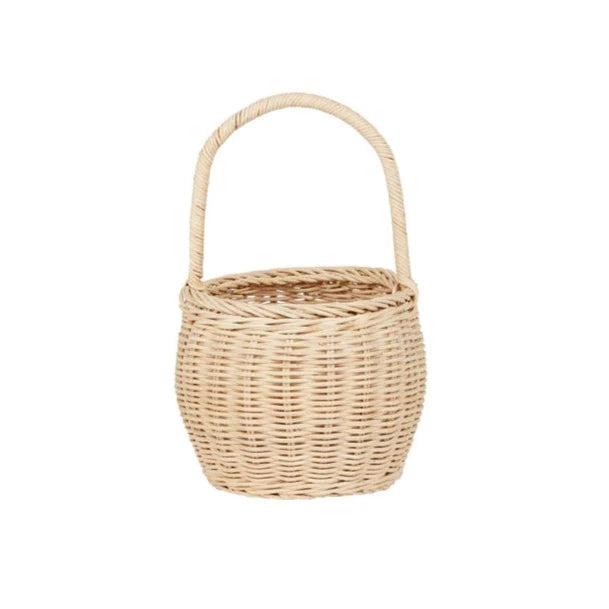 Rattan Big Berry Basket (Straw)