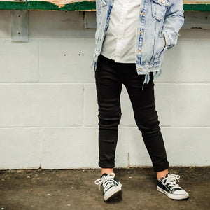 Jeg Jeans (Black Denim)