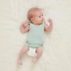 Tiny Baby Bodywear Singlet (Sage)