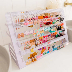 Mega Easy Drop Earring Holder Stand (Lilac)