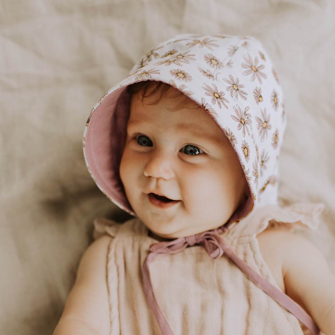 Reversible Sun Bonnet (Paige/Rosa)